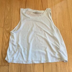 XS Athleta light blue exercise shirt